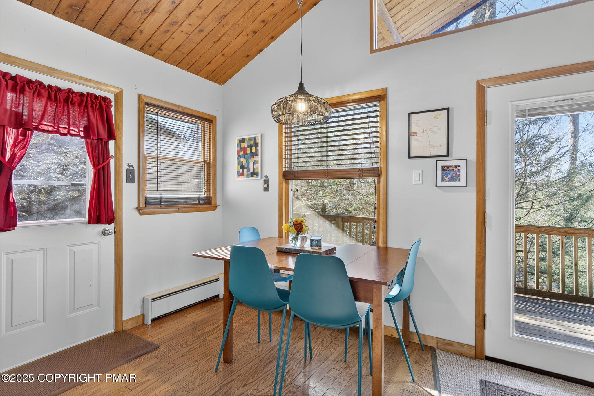 134 Deerfield Road Lake Ariel, PA 18436 - Photo 35 of 56 a view of a dining room with furniture window and wooden floor