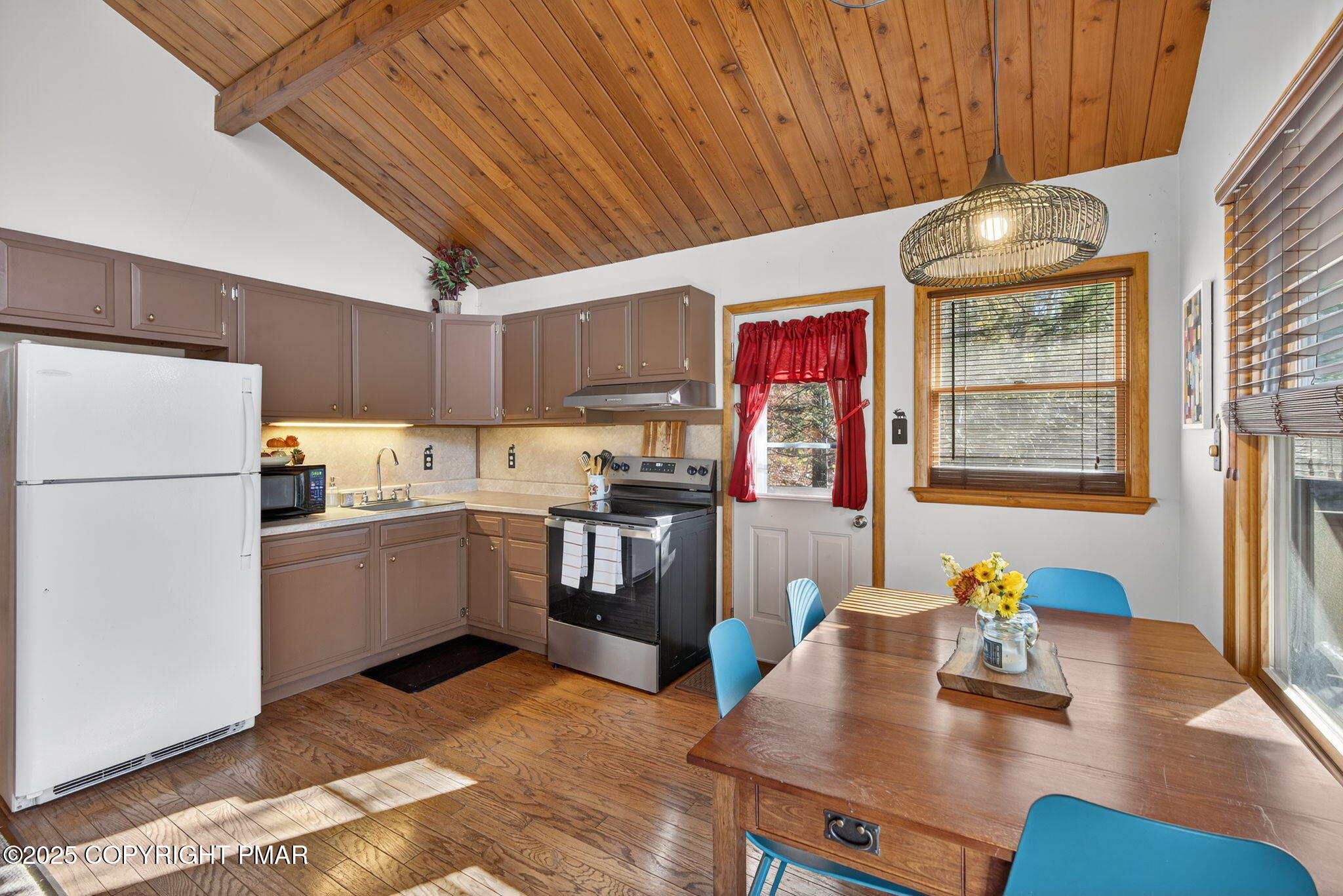 134 Deerfield Road Lake Ariel, PA 18436 - Photo 37 of 56 a kitchen with cabinets and wooden floor
