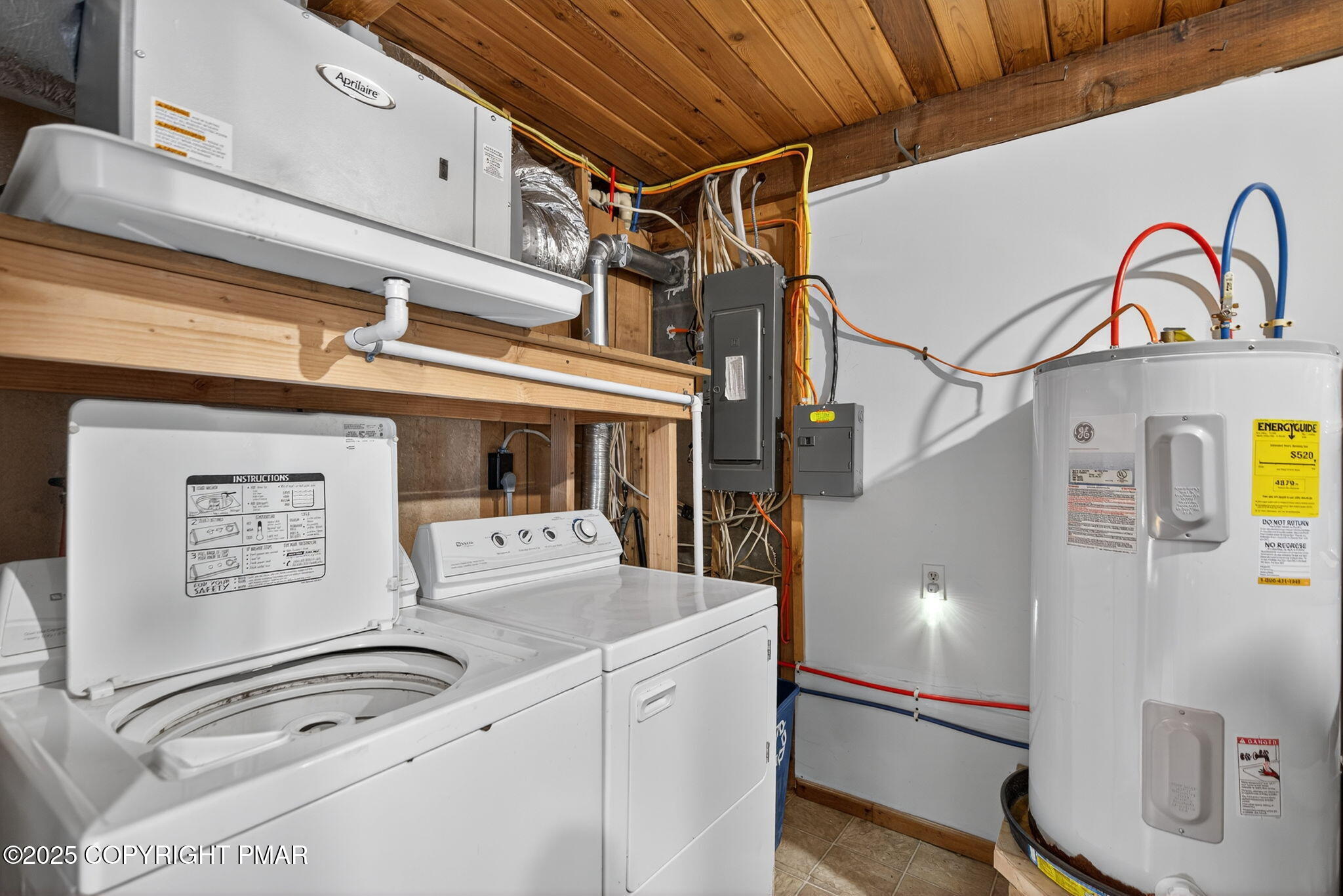 134 Deerfield Road Lake Ariel, PA 18436 - Photo 55 of 56 a utility room with dryer and washer