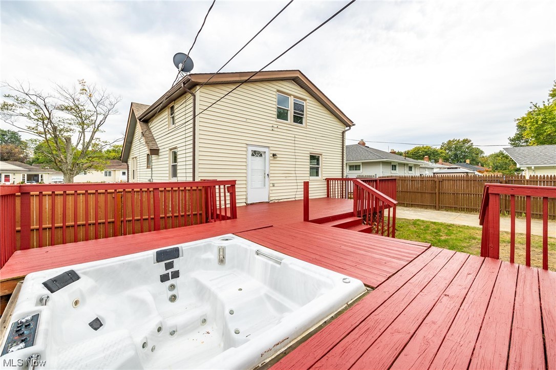 9284 Berkshire Road Parma Heights, OH 44130 - Photo 17 of 17 View of wooden terrace