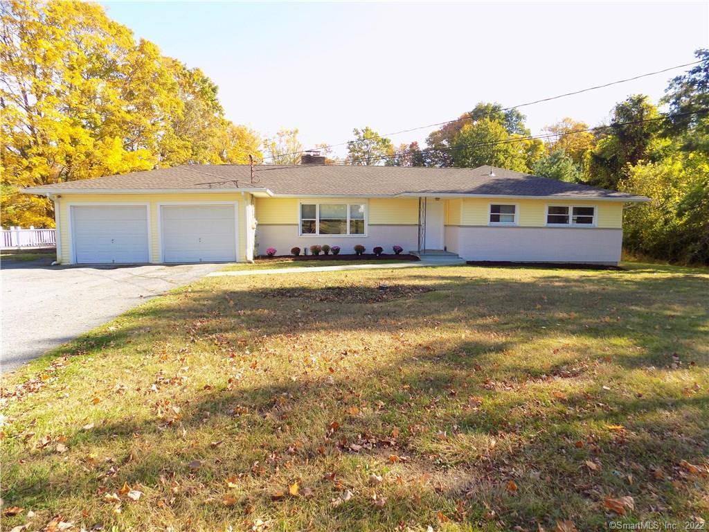 85 Gillotti Road New Fairfield, CT 06812 - Photo 1 of 1 FLAT, level corner lot set far back from the road - notice the ONE stair!