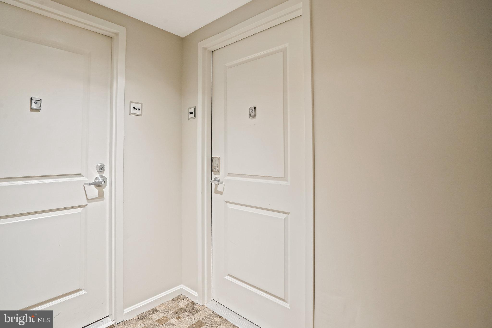 1225 13th Street Northwest, Unit 306 Washington, DC 20005 - Photo 16 of 23 Unit entrance