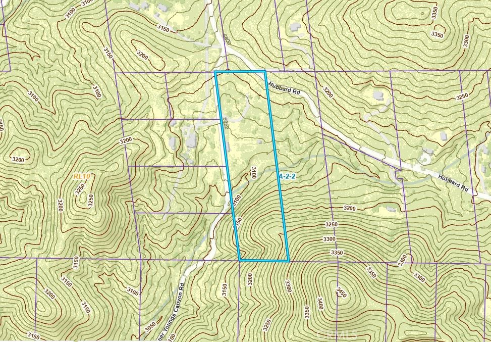 6780 Hubbard Road Acton, CA 93510 - Photo 3 of 3 Topo