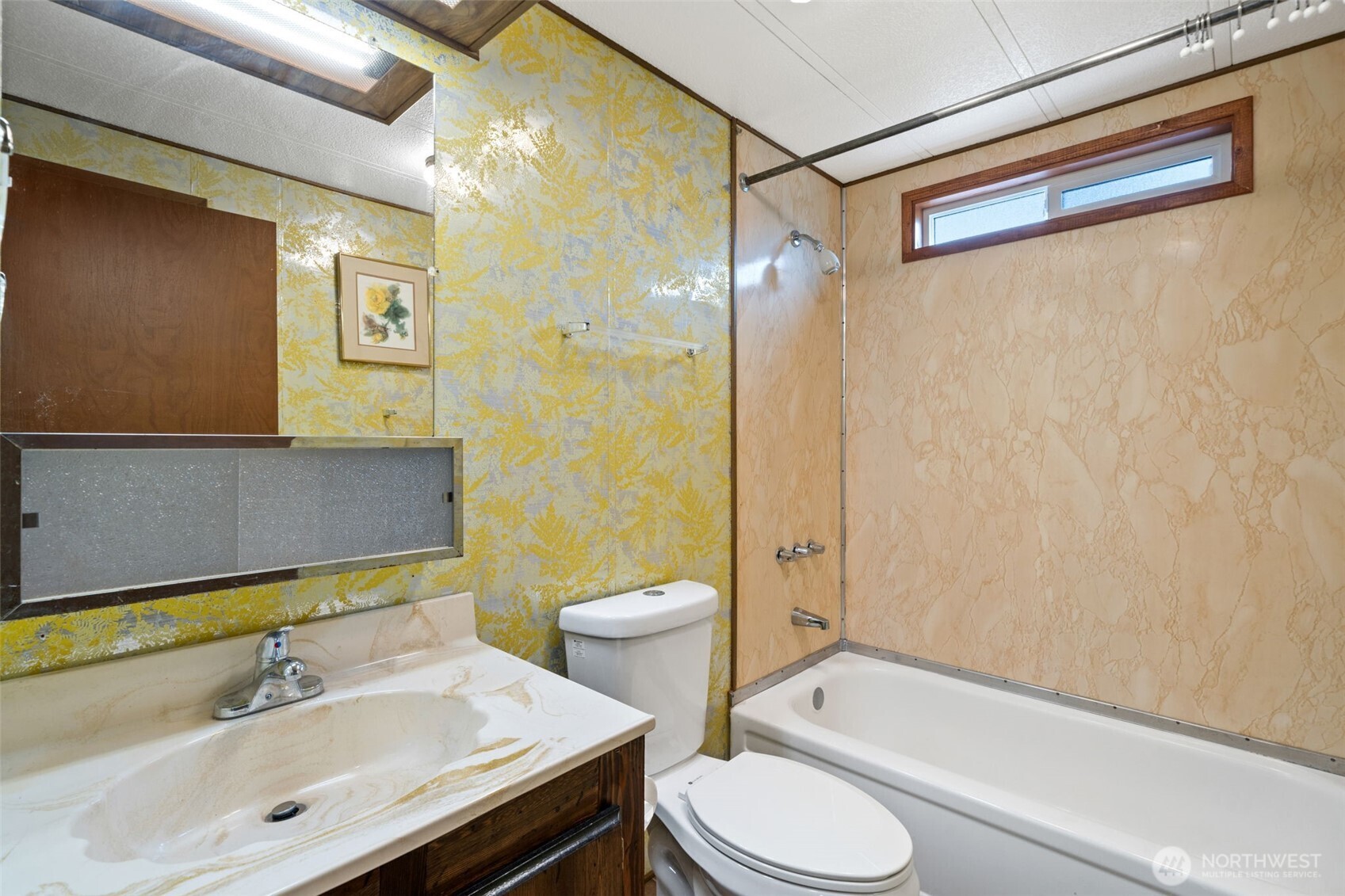 1171 E Trail Belfair, WA 98528 - Photo 12 of 29 a bathroom with a sink a toilet and shower