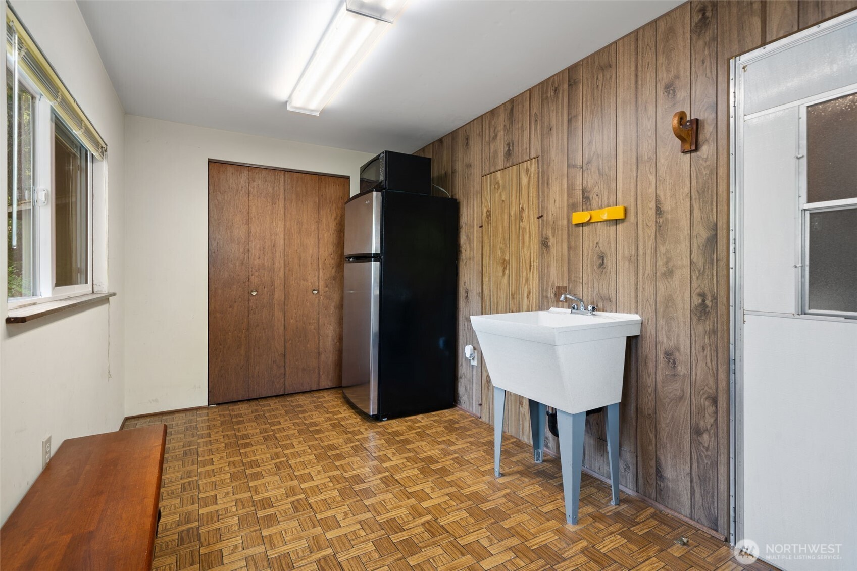 1171 E Trail Belfair, WA 98528 - Photo 21 of 29 a view of a bathroom with a sink and a mirror