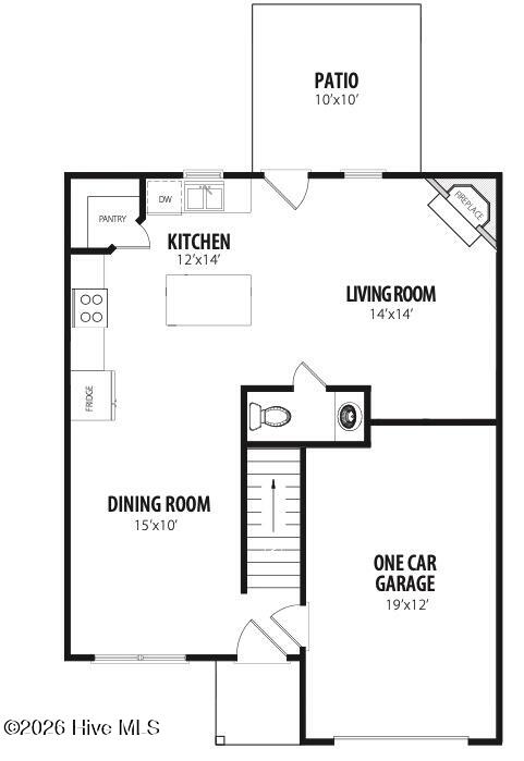 197 Bullseye Court Middlesex, NC 27557 - Photo 3 of 4 First Floor