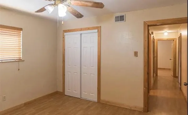 wooden floor in an empty room