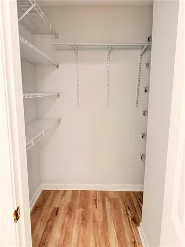 wooden floor in a room