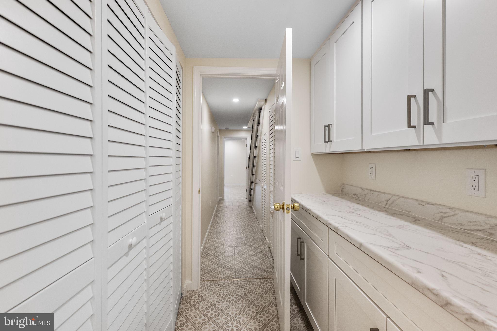 145 D Street Southeast Washington, DC 20003 - Photo 35 of 44 a view of storage and utility room in bathroom