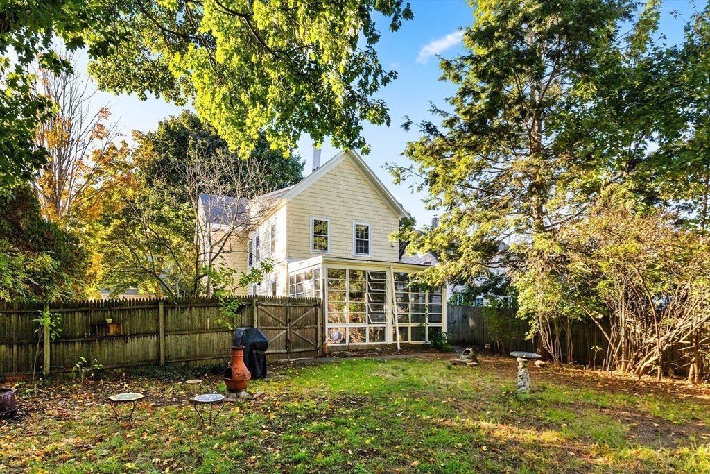 34 Chestnut Street Danvers, MA 01923 - Photo 26 of 33 a view of a house with backyard porch and garden