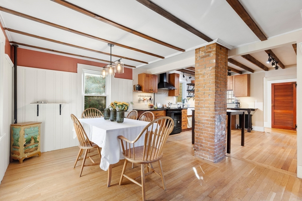 34 Chestnut Street Danvers, MA 01923 - Photo 9 of 33 a view of a dining room with furniture and a table