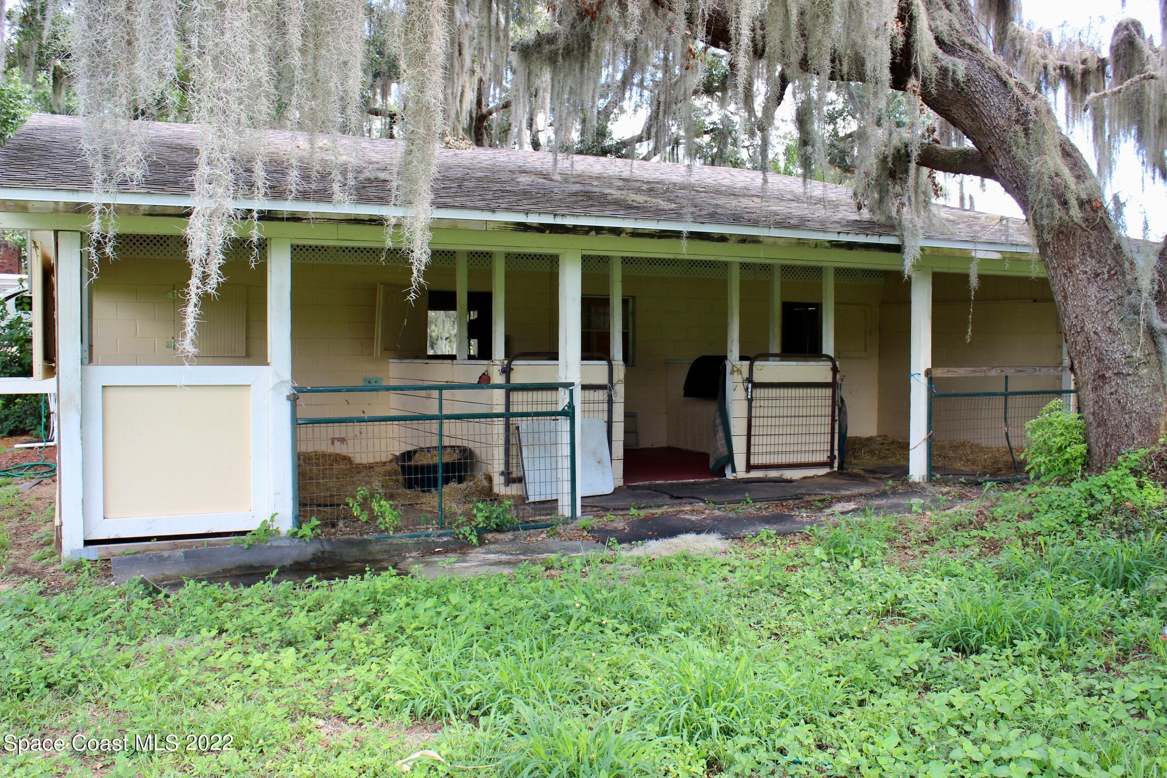 3665 Burkholm Road Mims, FL 32754 - Photo 53 of 62 front view of a house with a tree in front of it