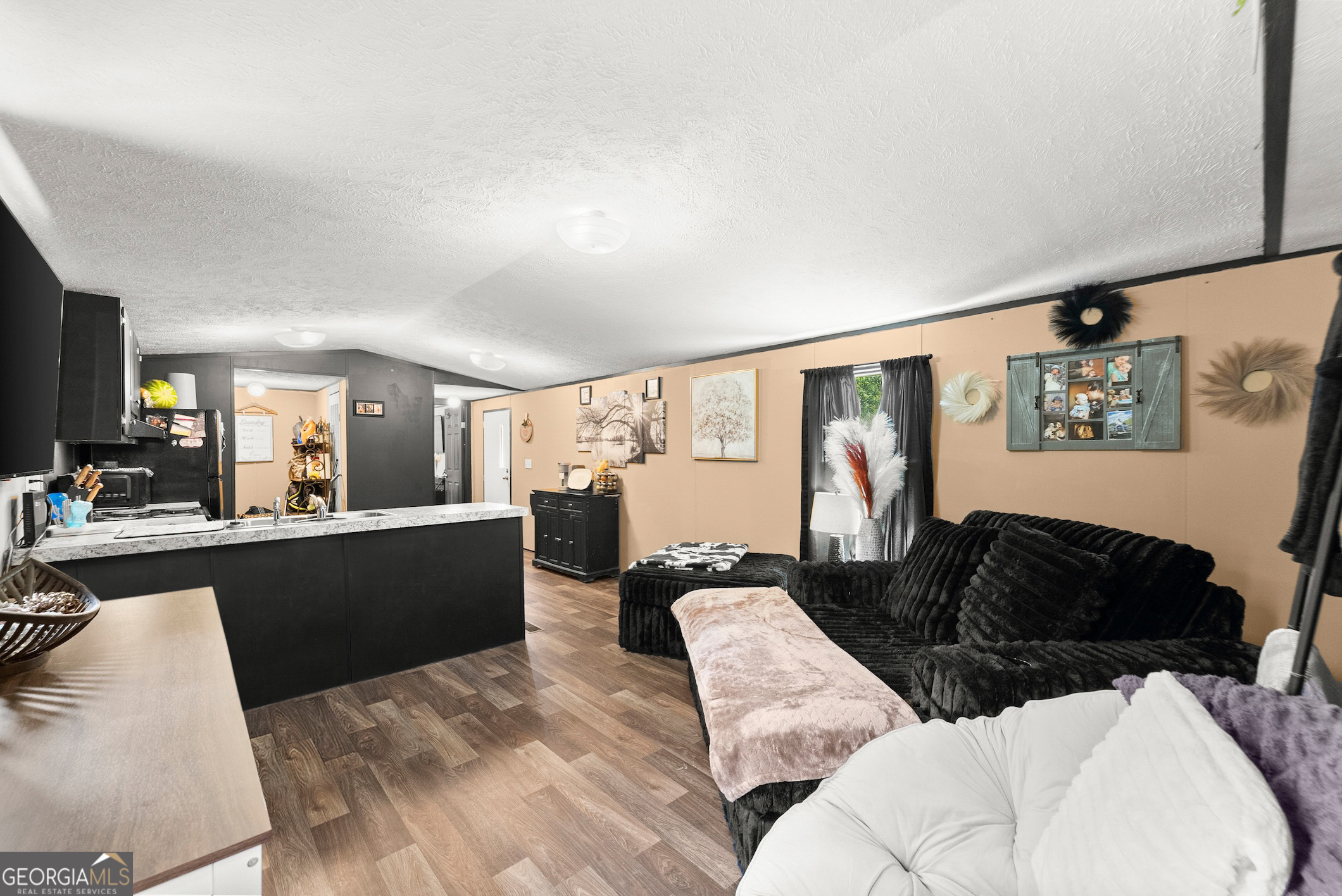 303 Blakely Chappelear Road Martin, GA 30557 - Photo 3 of 20 a living room with furniture and a large window