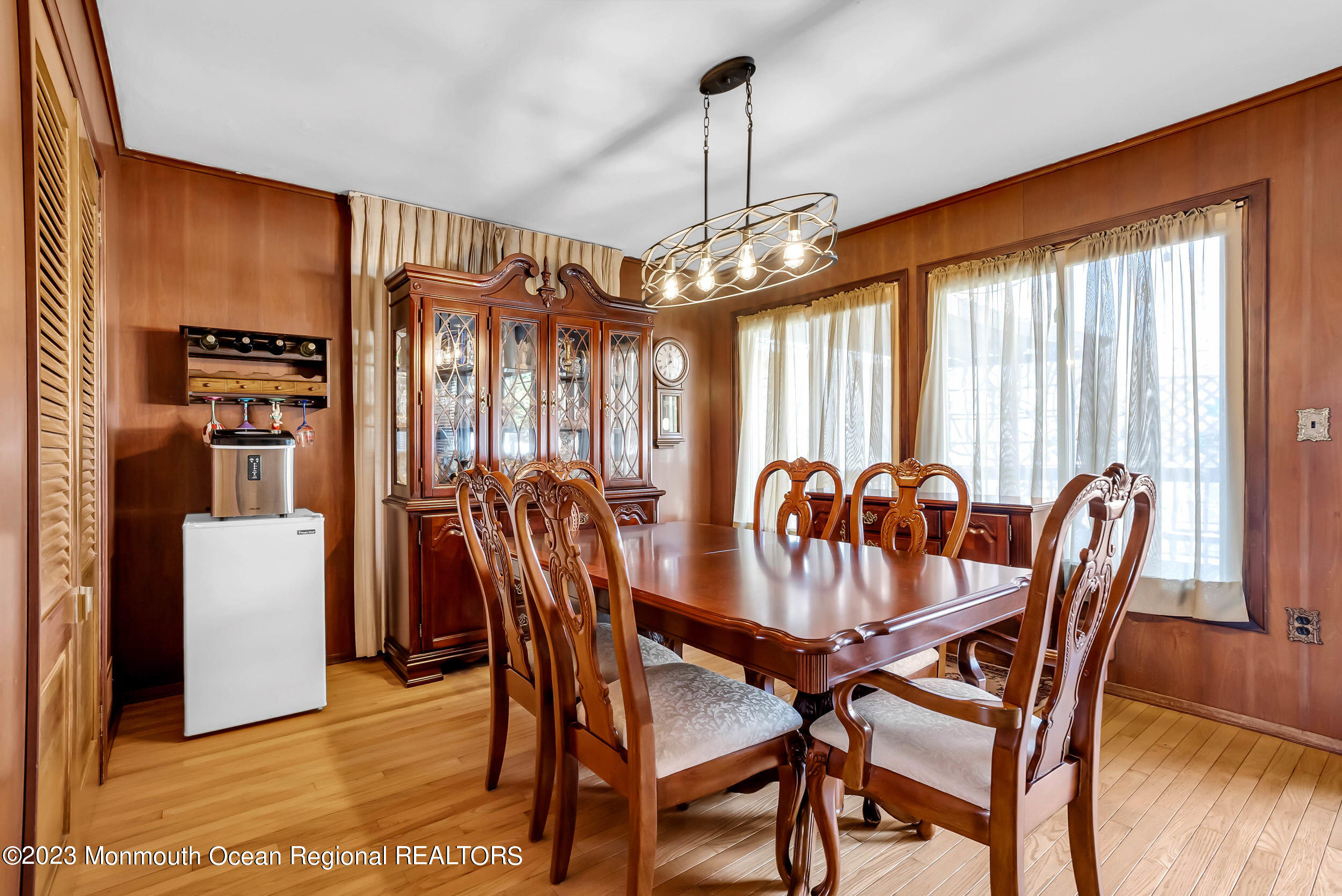 250 Cliftwood Road Oakhurst, NJ 07755 - Photo 28 of 40 a view of a dining room with furniture window and wooden floor