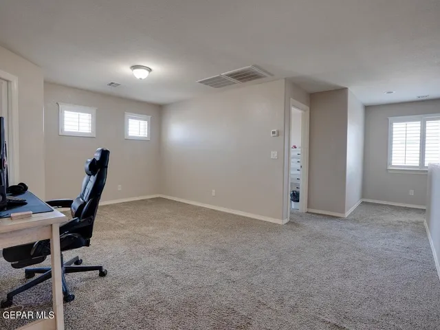 a view of room with windows