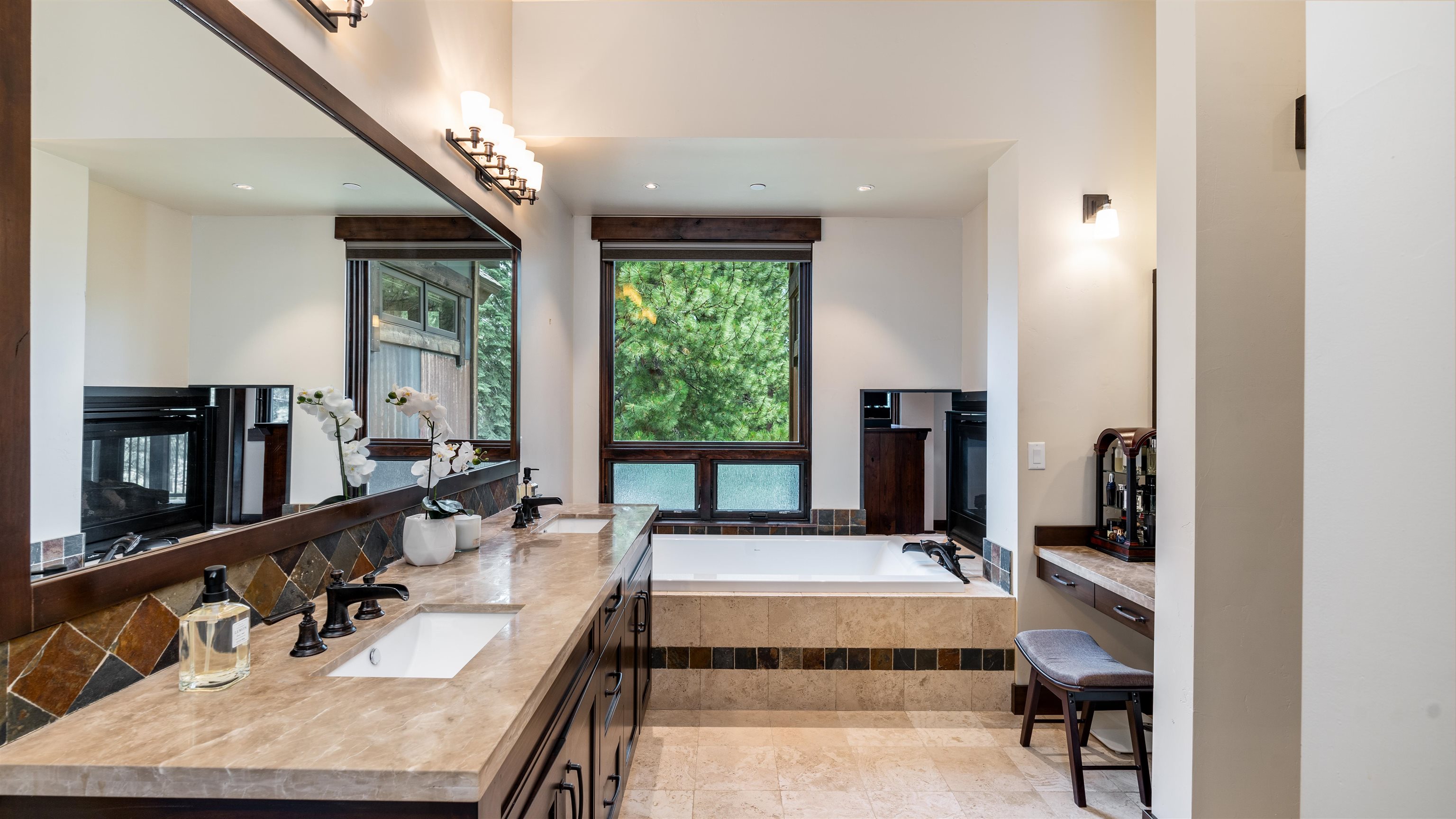 11660 China Camp Road Truckee, CA 96161 - Photo 14 of 21 a living room with large window and a couch