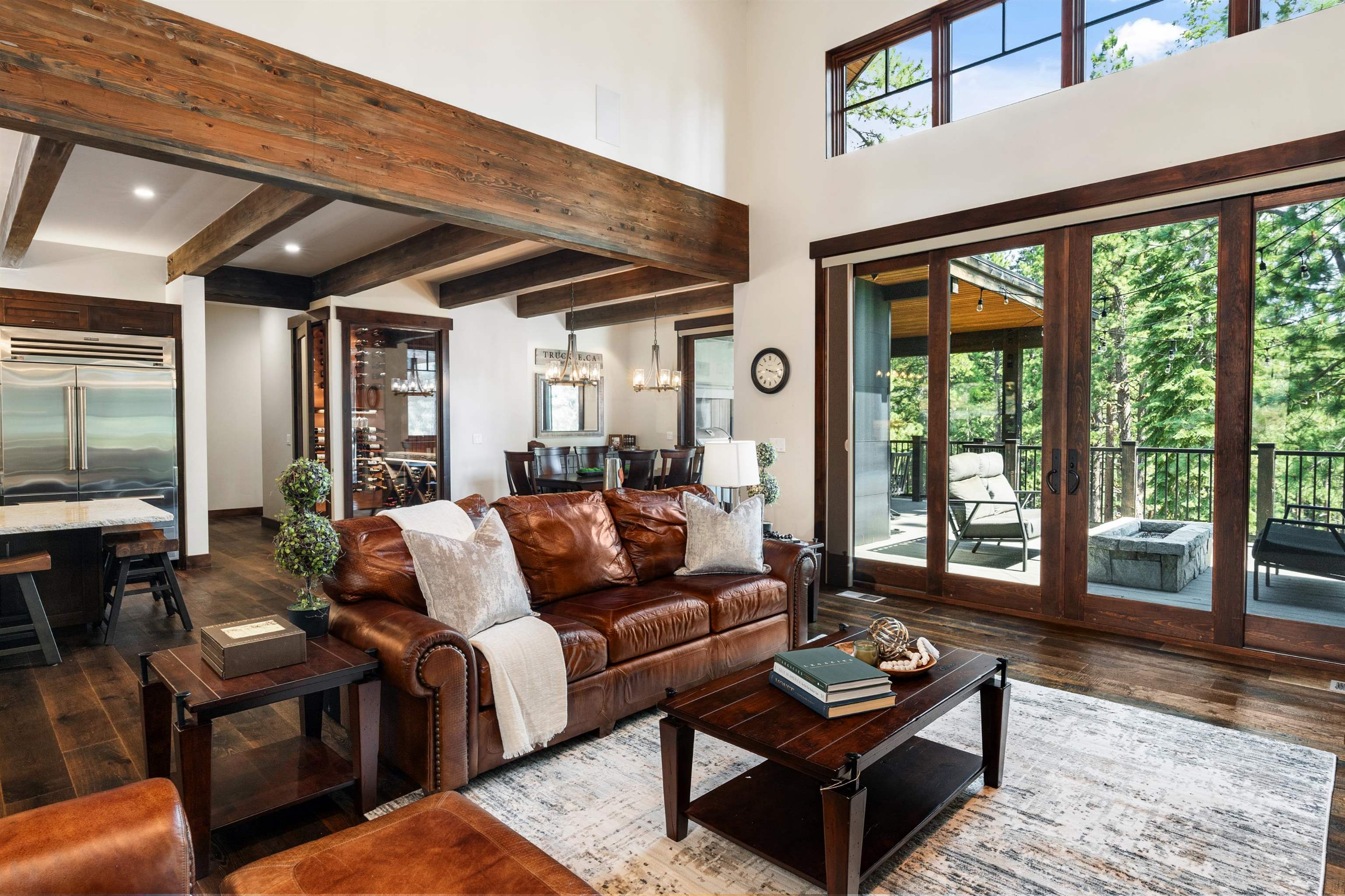 11660 China Camp Road Truckee, CA 96161 - Photo 3 of 21 a living room with furniture and a large window