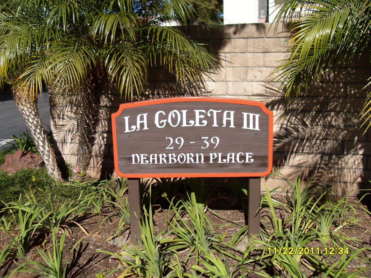 a sign broad on the side of the road