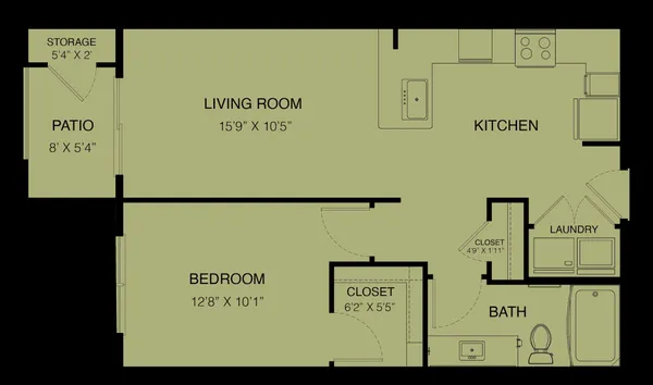 $1,198 | 12001 Heatherly Drive, Unit 7303, Austin, TX 78747
