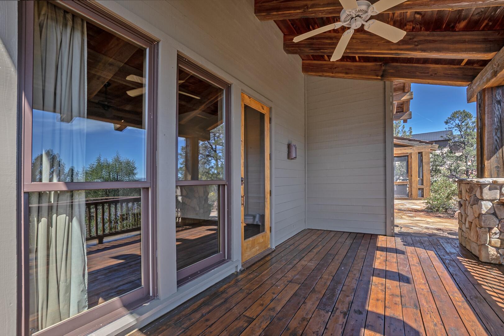 2401 East Rim Club Drive Payson, AZ 85541 - Photo 38 of 116 Patio from primary bedroom