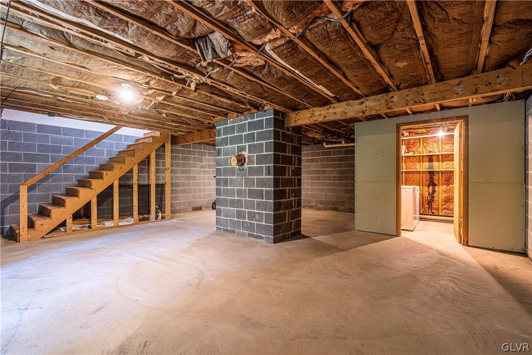 1460 Clover Road Long Pond, PA 18334 - Photo 23 of 25 a view of an empty room with stairs