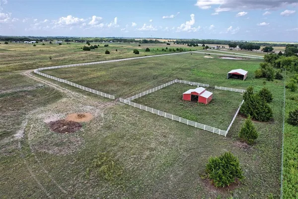 a view of a golf course with a play ground