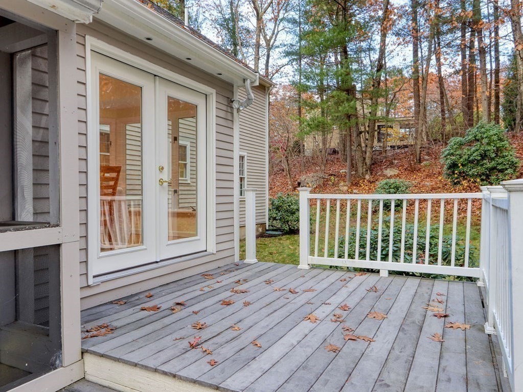 97 Pine Street Medfield, MA 02052 - Photo 24 of 29 a view of a wooden deck