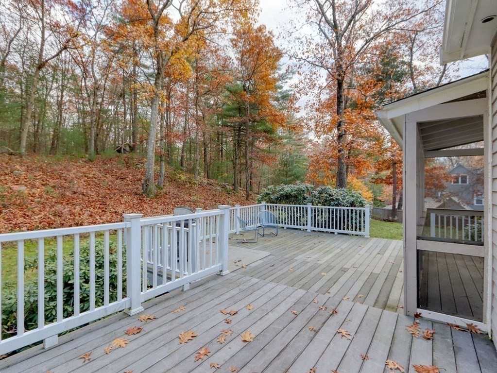 97 Pine Street Medfield, MA 02052 - Photo 25 of 29 a view of a wooden deck