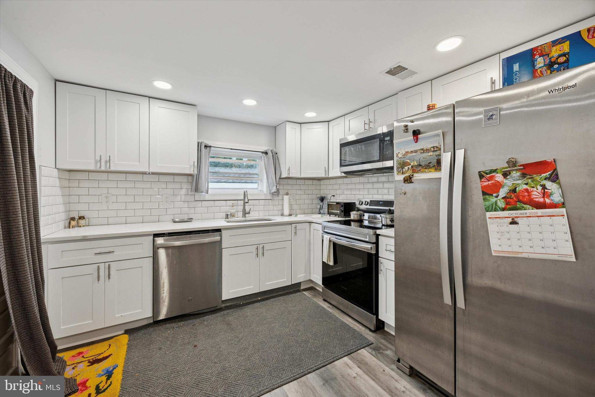 434 Sycamore Avenue Croydon, PA 19021 - Photo 10 of 26 a kitchen with stainless steel appliances granite countertop a refrigerator and a sink