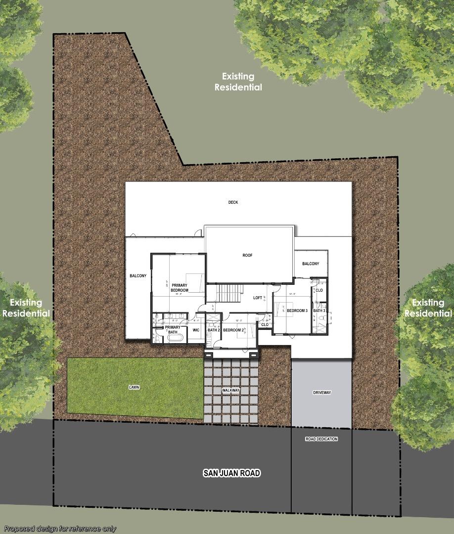 22645 San Juan Road Cupertino, CA 95014 - Photo 3 of 8 a view of a brick wall