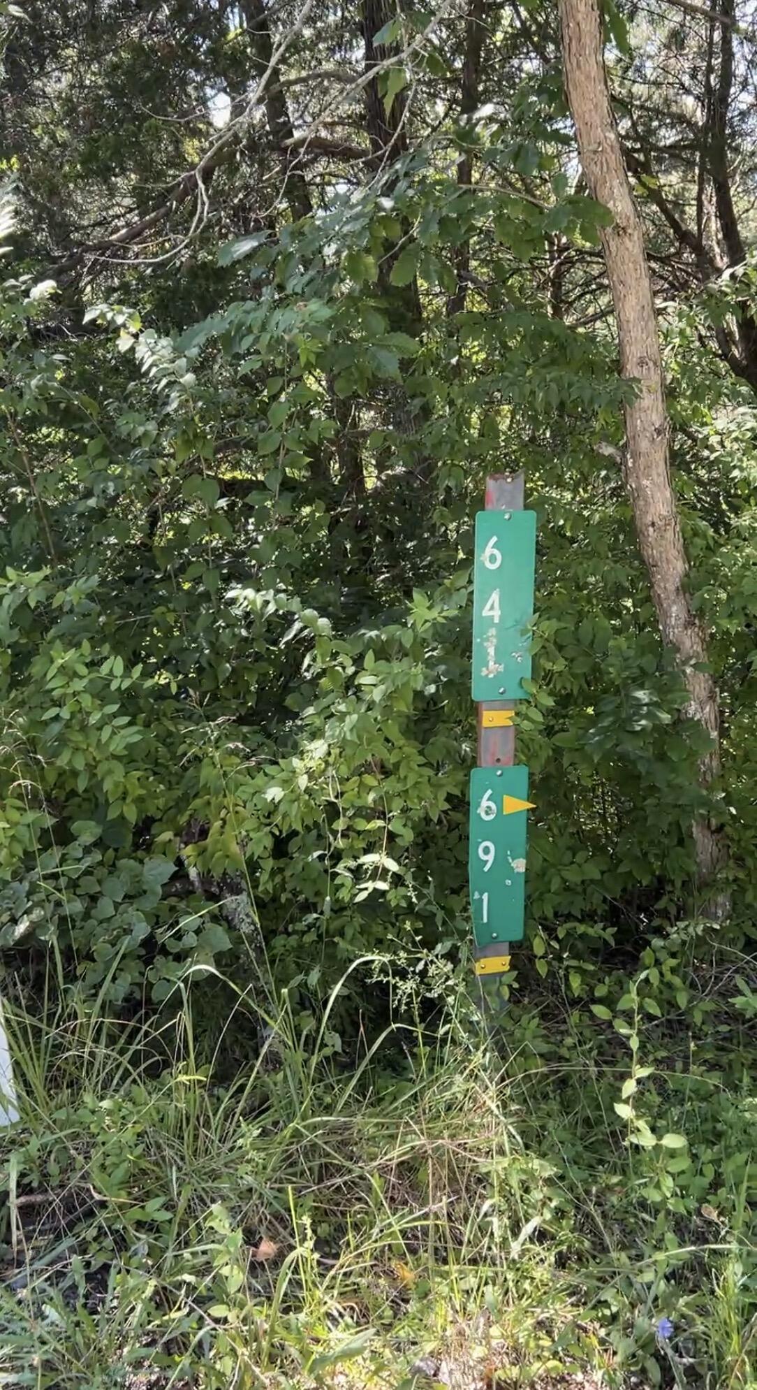 726 Old Brown Road Salvisa, KY 40372 - Photo 84 of 89 Marker for starting point of the farm on the east side.Just past this driving straight, the farm will "open Up" and take both sides of road.