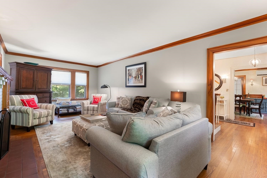 114 South Border Road Medford, MA 02155 - Photo 8 of 36 a living room with furniture and a large window