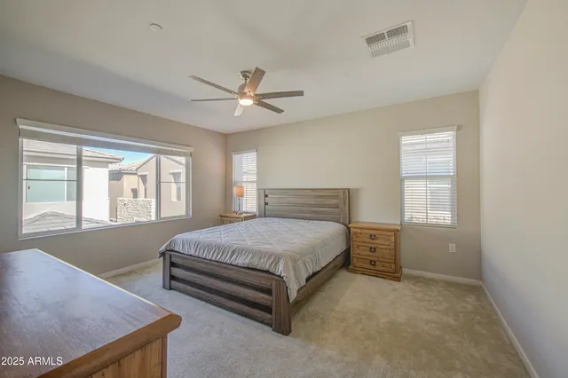 a close view of closet