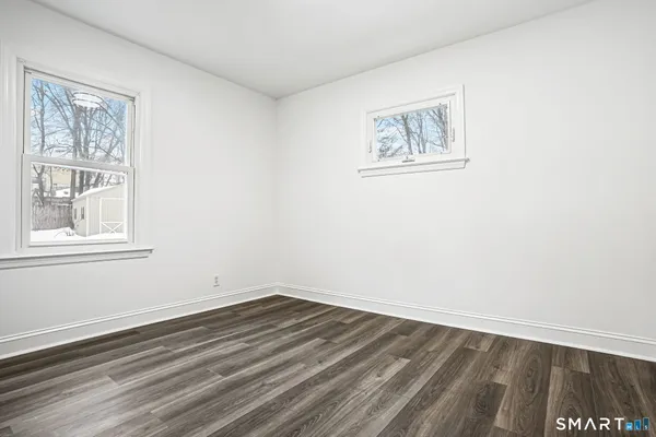 wooden floor in an empty room