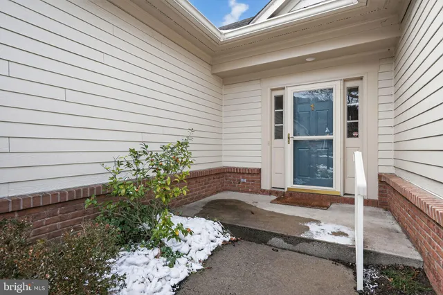 a backyard of a house