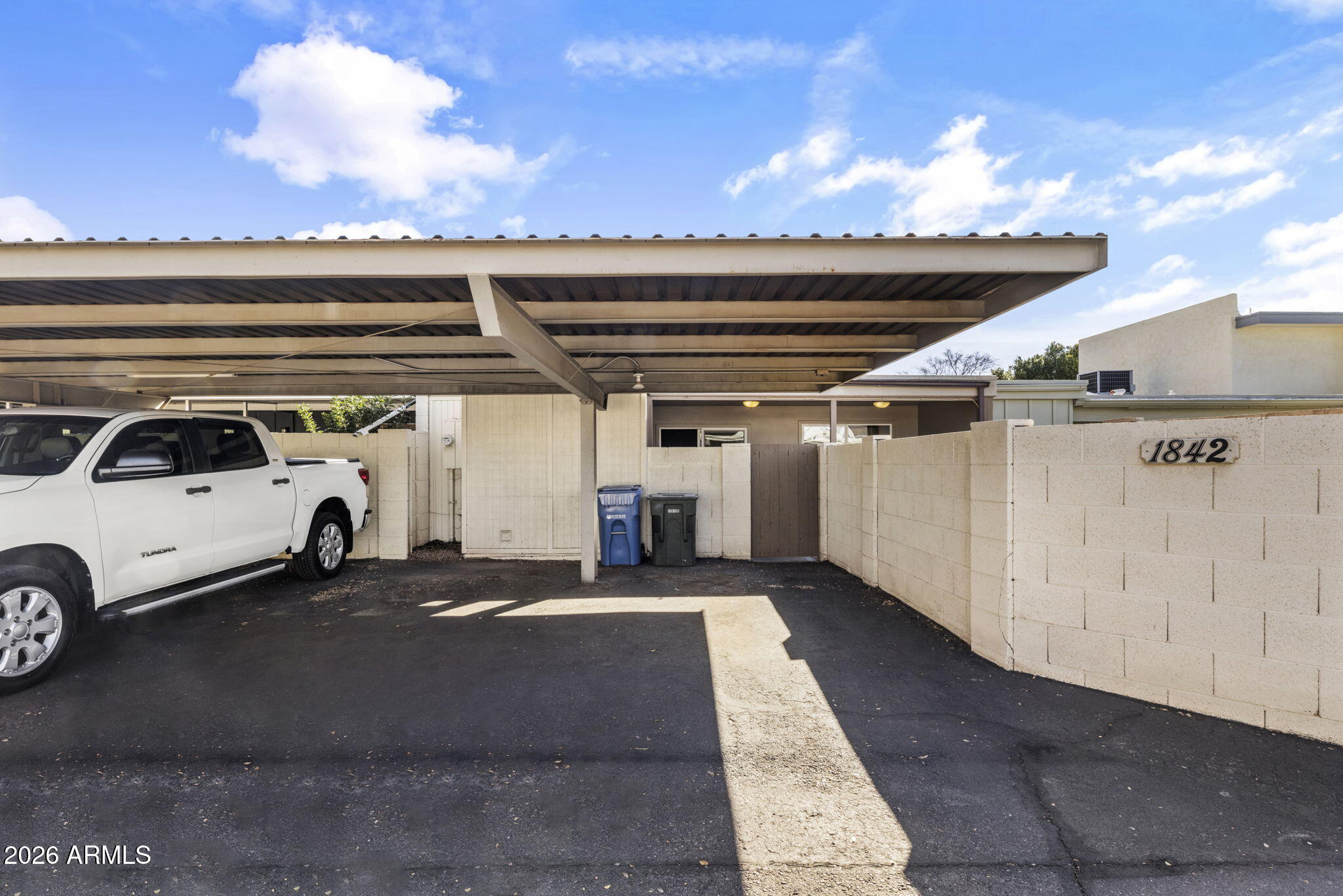 1842 West Marlette Avenue Phoenix, AZ 85015 - Photo 26 of 30 a view of a car in a garage