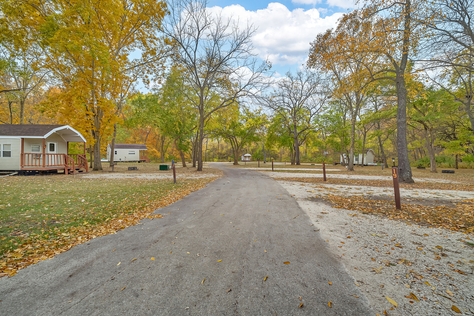 2795 East 28th Road Marseilles, IL 61341 - Photo 50 of 57 a view of dirt yard with large trees