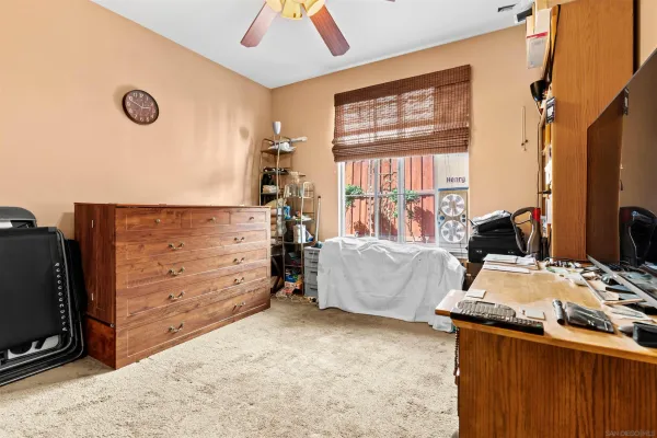 a view of a balcony with an outdoor space