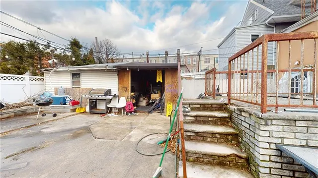 a view of storage and utility room