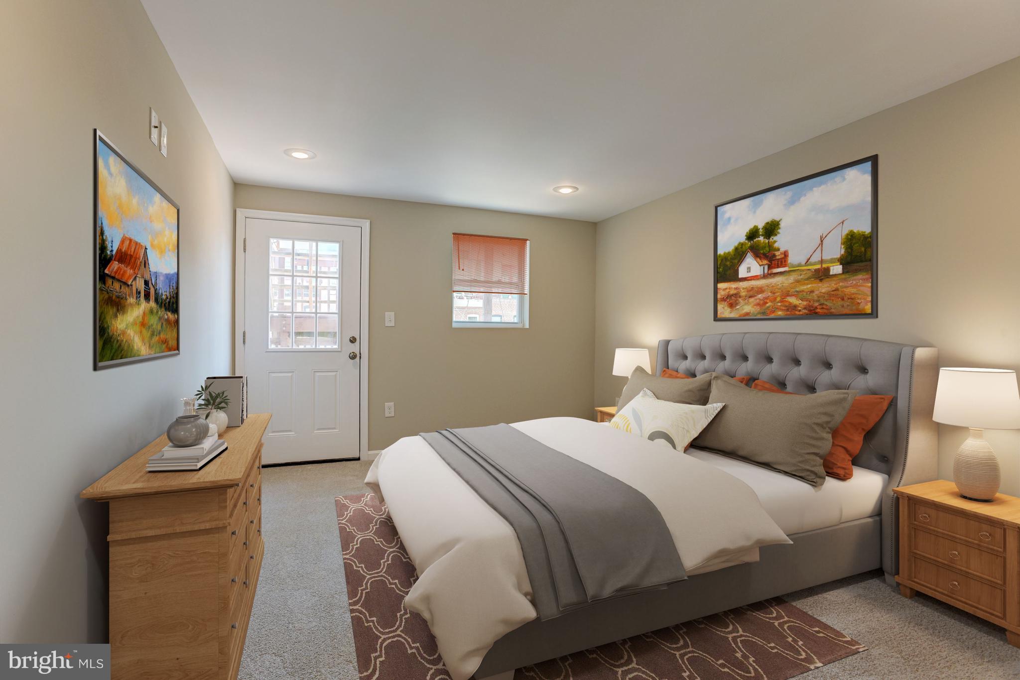 1819 Light Street Baltimore, MD 21230 - Photo 13 of 39 Primary Bedroom (Virtual Staged)