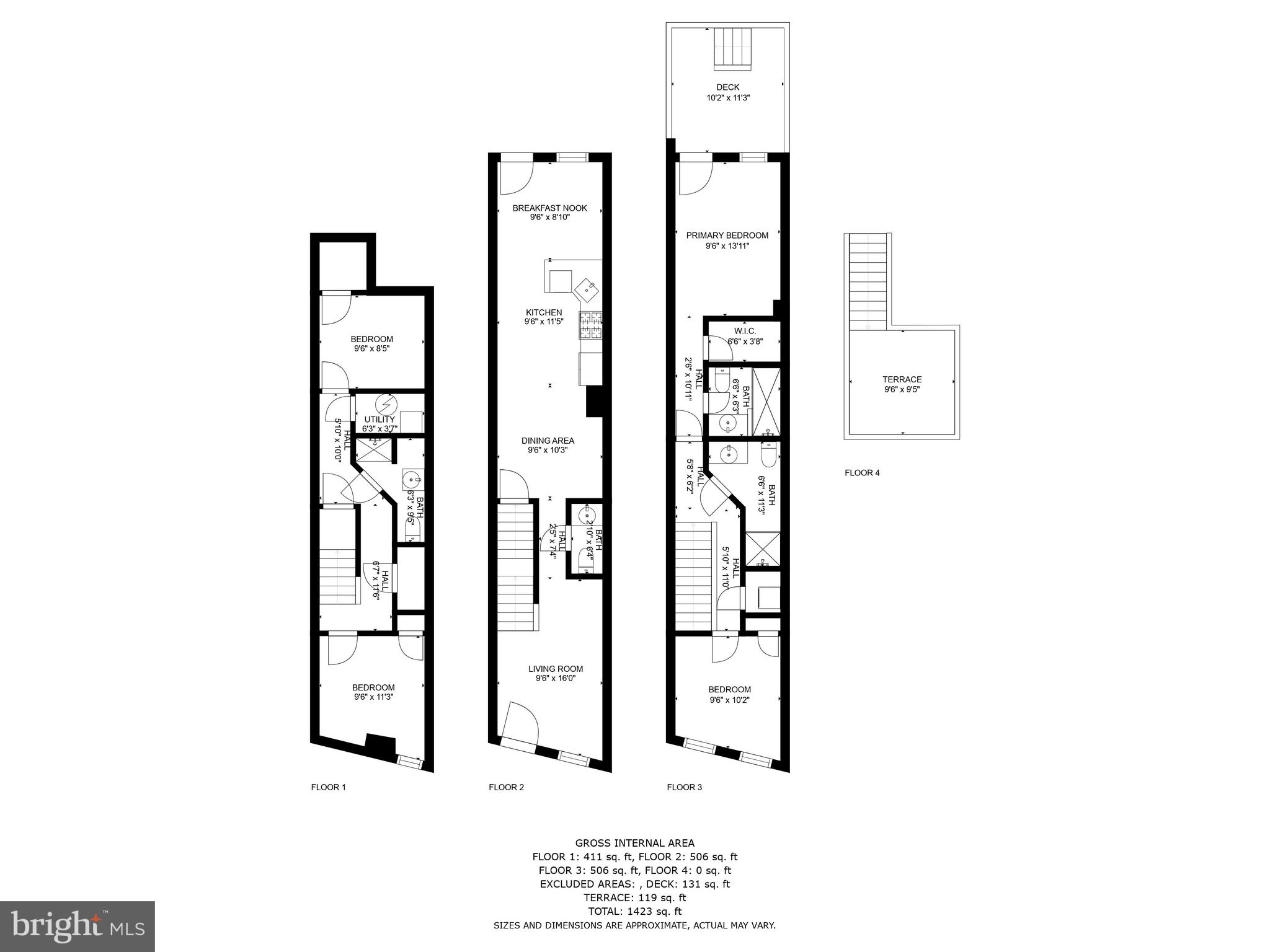 1819 Light Street Baltimore, MD 21230 - Photo 39 of 39 Floor Plans