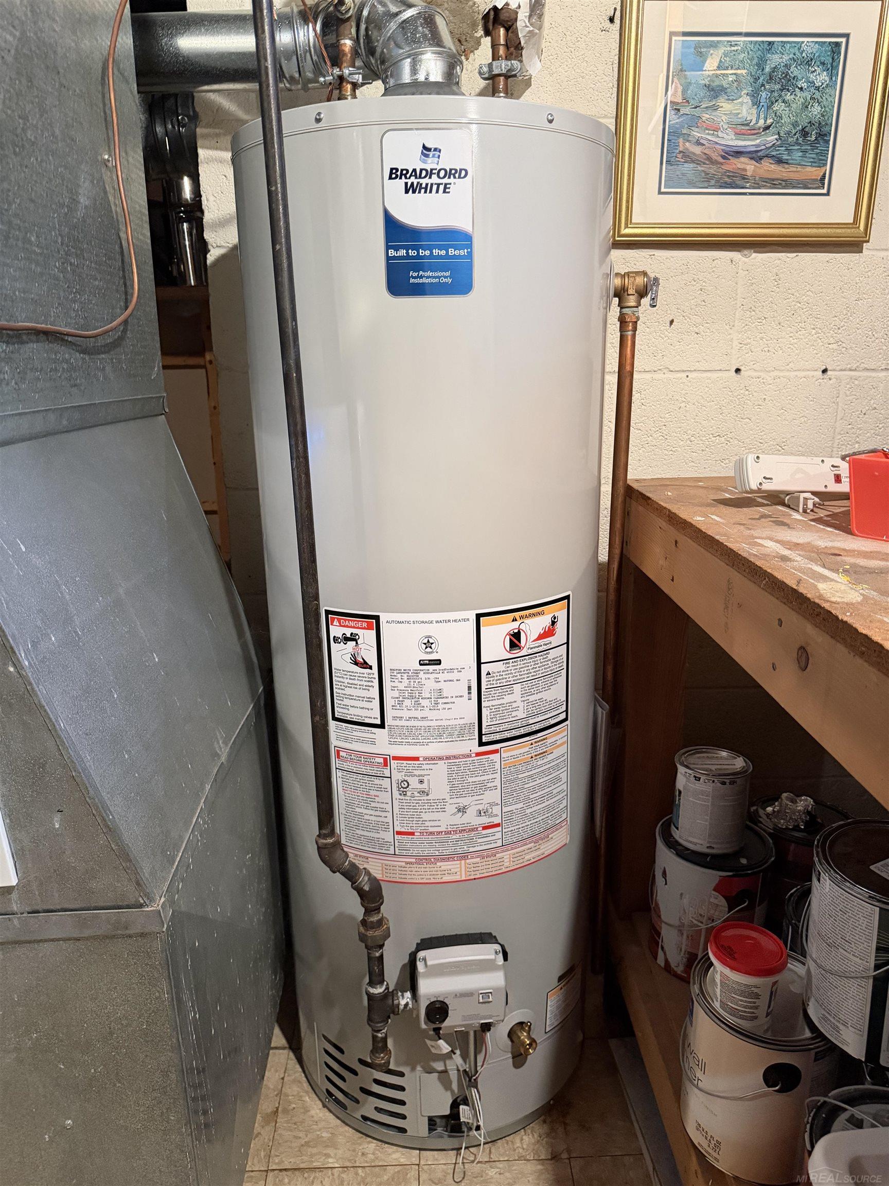 5100 Stellar Road Utica, MI 48316 - Photo 56 of 68 New Bradford White tank