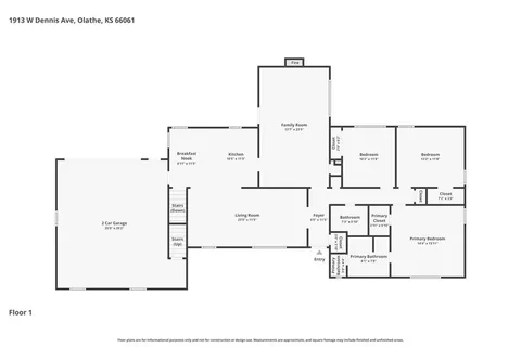 $439,000 | 1913 West Dennis Avenue, Olathe, KS 66061