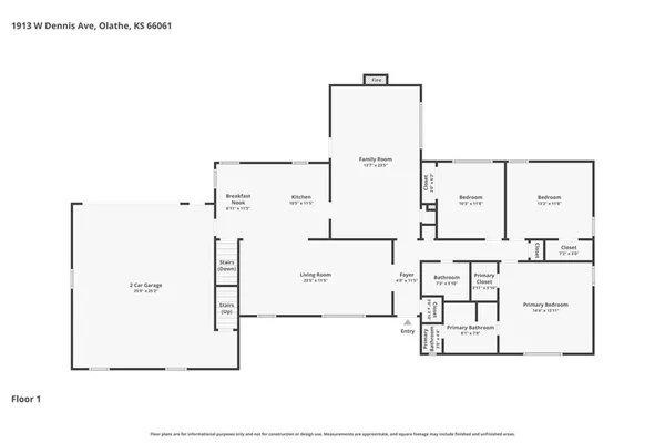 $439,000 | 1913 West Dennis Avenue, Olathe, KS 66061