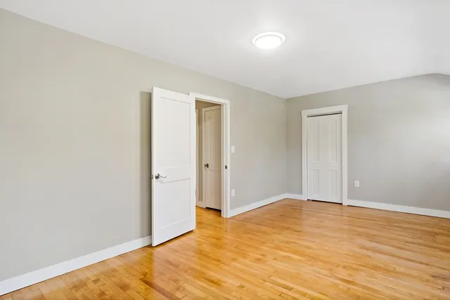 a view of empty room