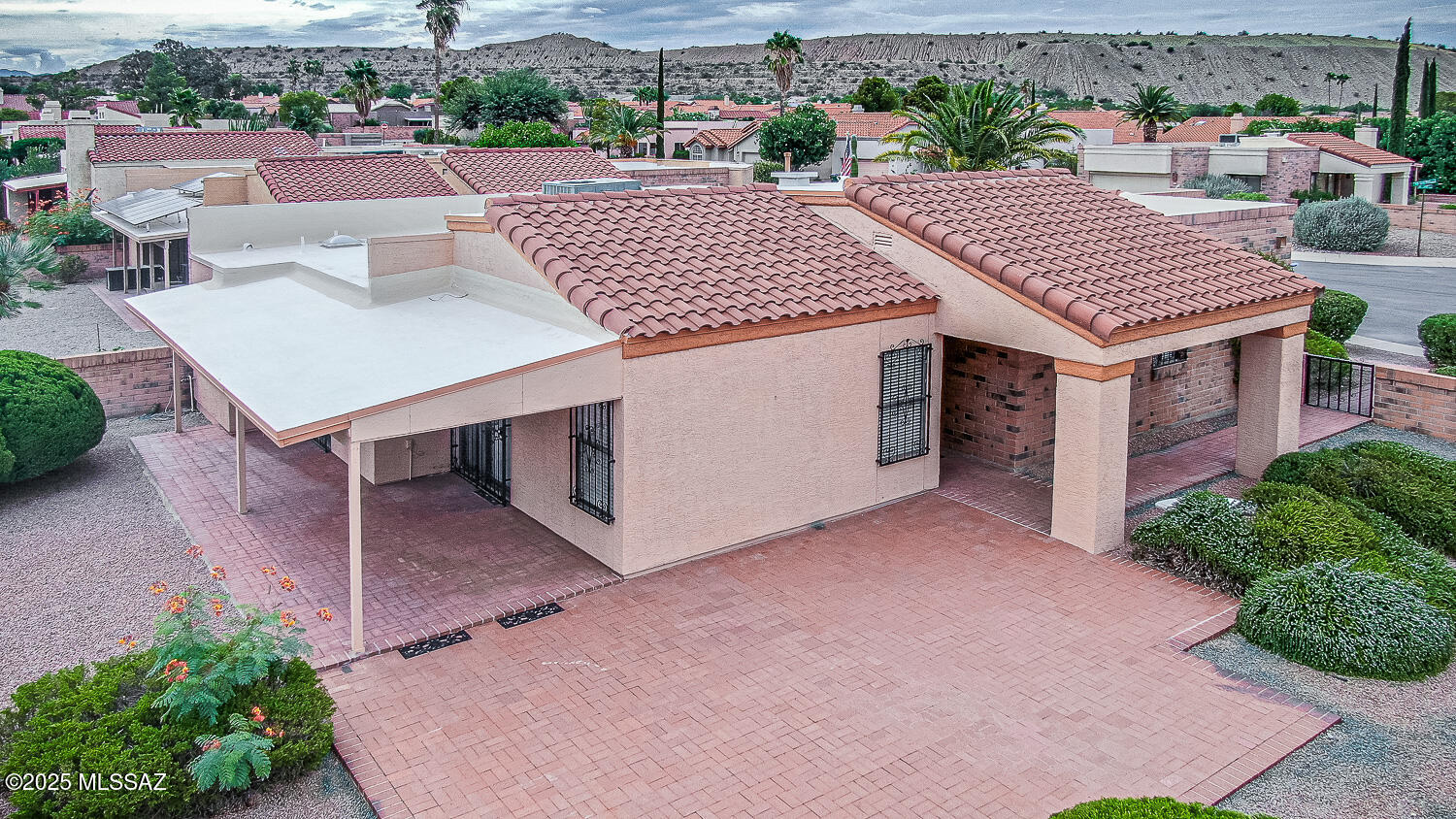 931 West Rio Guaymas Green Valley, AZ 85614 - Photo 37 of 39 an aerial view of a house