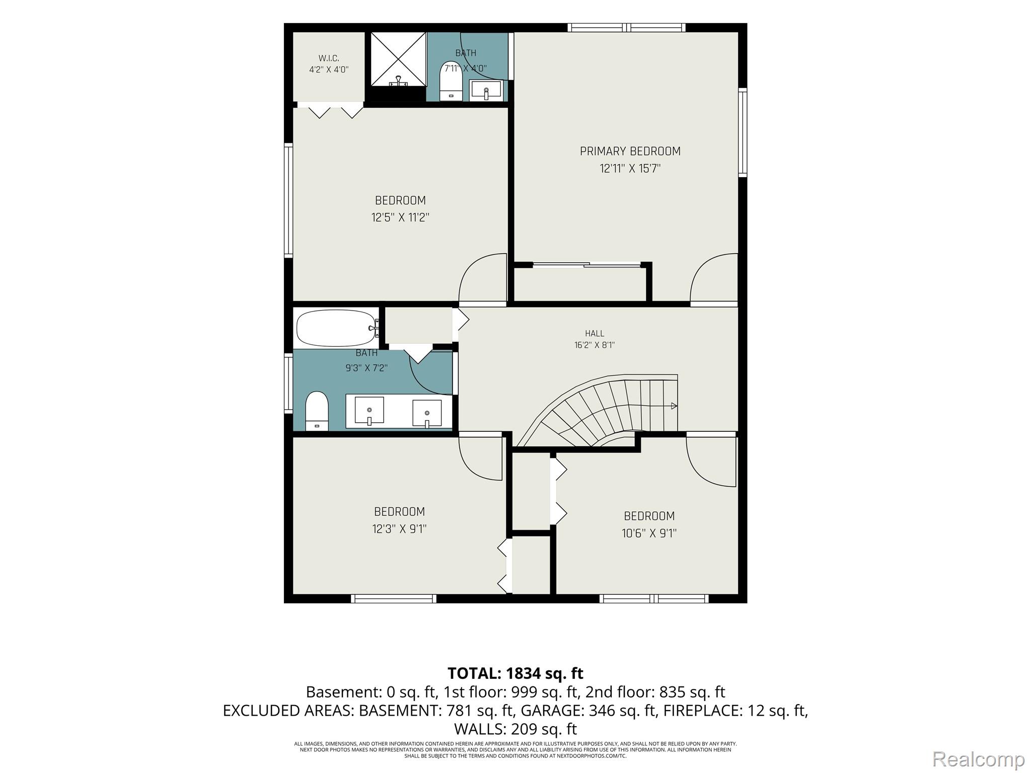 7235 Iron Gate Road Canton, MI 48187 - Photo 26 of 27 Floor plan