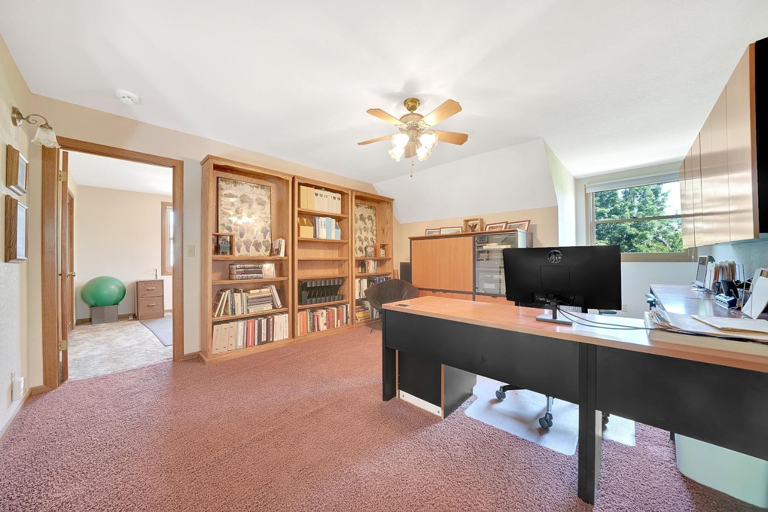 16915 Red Mule Road Fiddletown, CA 95629 - Photo 26 of 66 a view of a workspace with a window