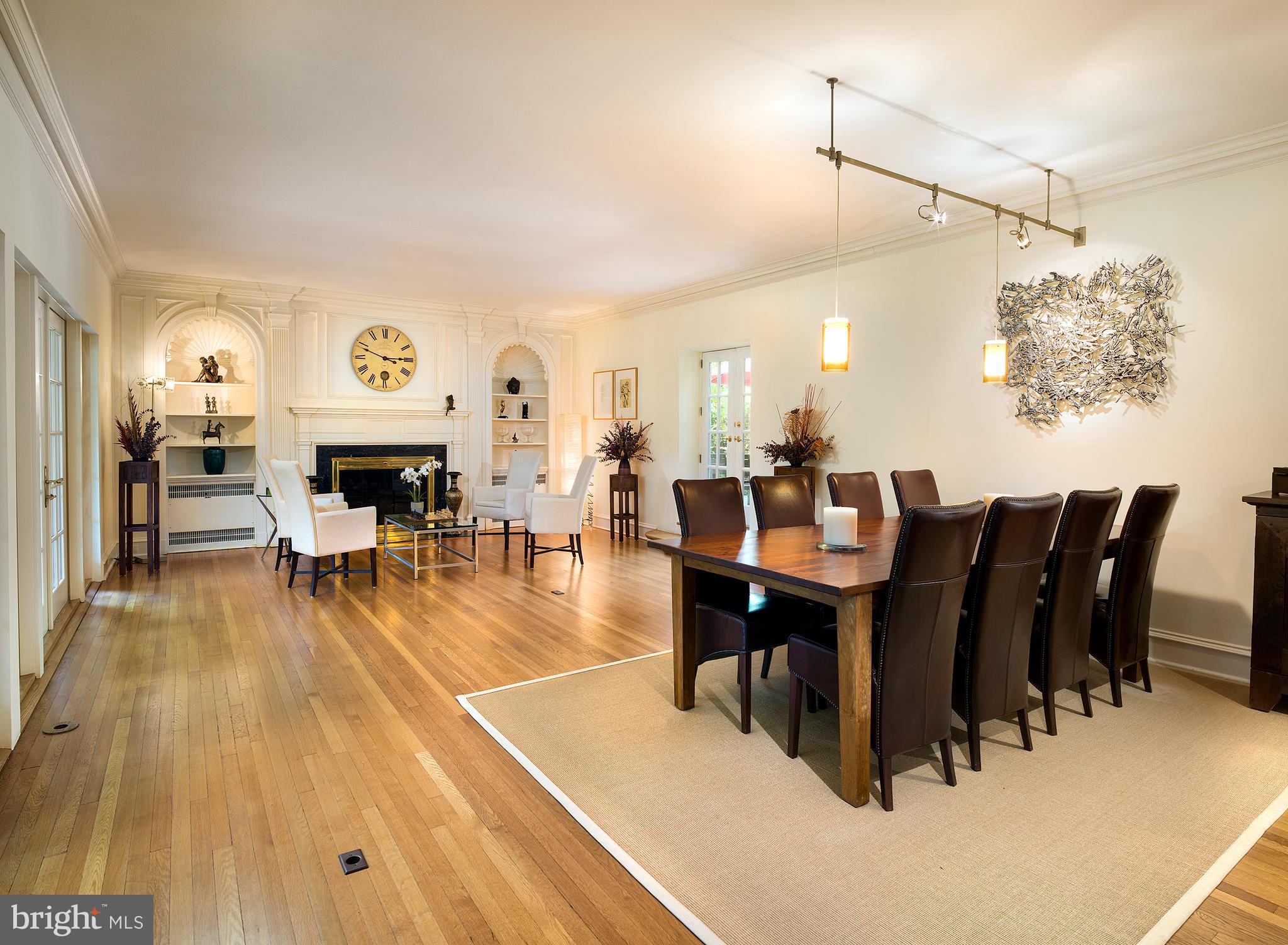 537 New Gulph Road Haverford, PA 19041 - Photo 8 of 50 Dining Room & Living Room