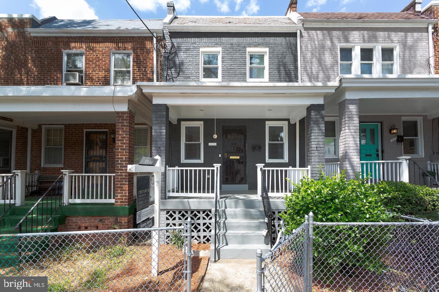 1622 Ridge Place Southeast Washington, DC 20020 - Photo 24 of 27 front view of a house with a porch